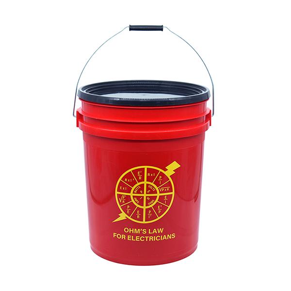 THE DIY DEPOT エレクトリシャン 5gal バケット【フタ付き】05GLTDD-OHM