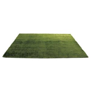 グラスラグ ラウンド150 GRASS RUG ラグマット 絨毯 芝生 芝 シャギー 