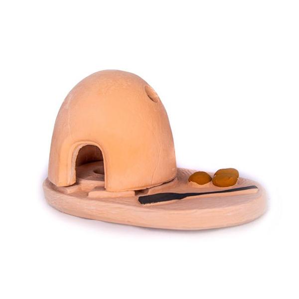 Incienso de Santa Fe ホルノ Horno インセンスバーナー 松の天然木製お香付...