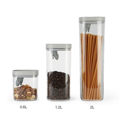 QUALY ラッキーマウスストレージジャー 1.2L