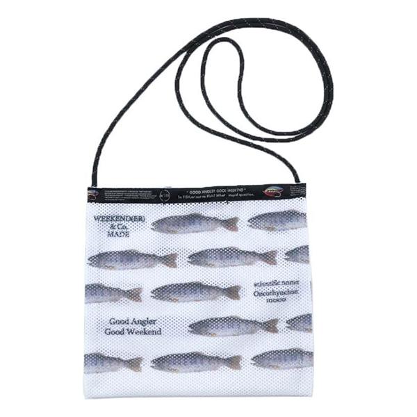 WEEKEND(ER) ウィークエンド メッシュ フラット ショルダー ”To Fish” 7914...