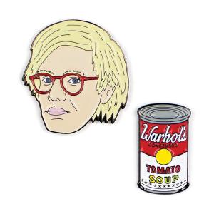 U.P.G. エナメルピン アンディ・ウォーホル Andy Warhol Enamel Pins 5086｜rodcontrol
