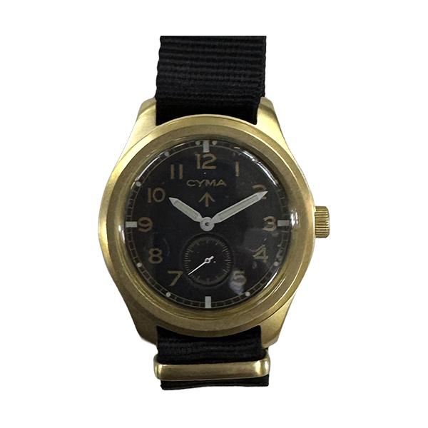 CYMA ロイヤルアーミー メンズ腕時計 14540-F デッドストック