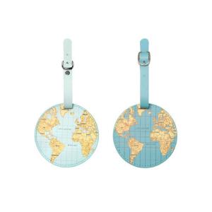 Kikkerland ワールド トラベラー ラゲッジ タグTT48-A