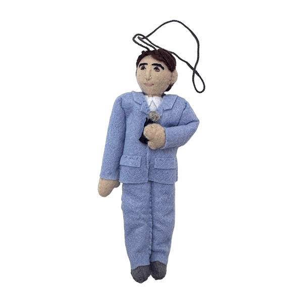 SILK ROAD BAZAAR ヴィッド・バーン（David Byrne） フェルト製オーナメント