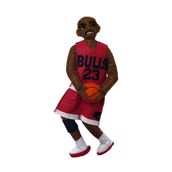 SILK ROAD BAZAAR マイケル・ジョーダン（Michael Jordan） フェルト製オ...