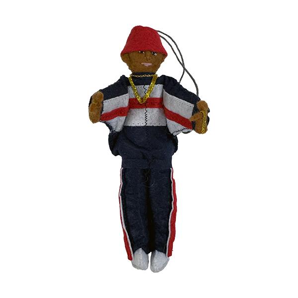 SILK ROAD BAZAAR LL・クール・J（LL Cool J） フェルト製オーナメント