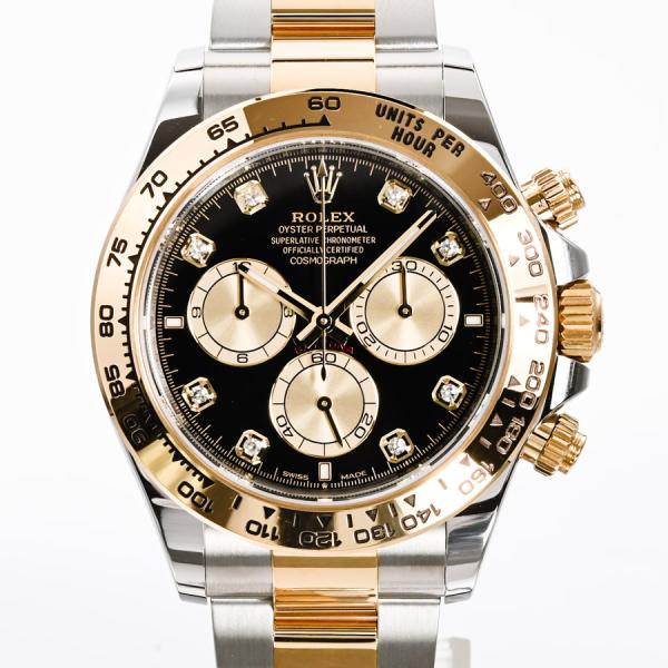ロレックス デイトナ 腕時計 126503G ランダム品番 ブラックイエロー メンズ 中古A品