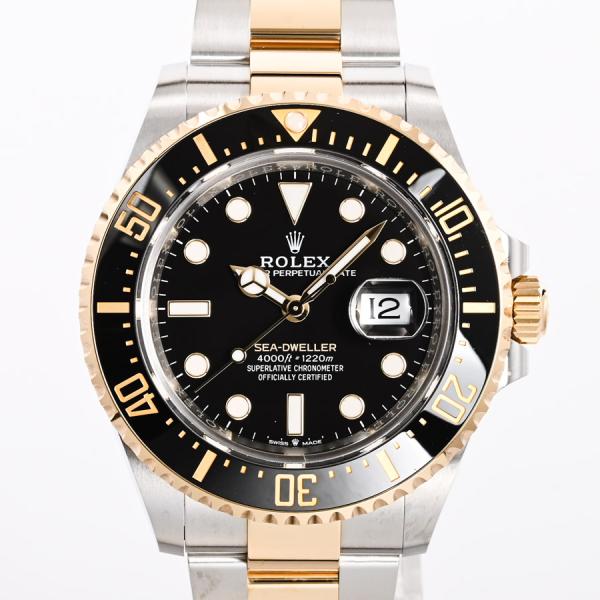 ロレックス シードゥエラー 腕時計 126603 ランダム品番 ブラック メンズ 中古A品
