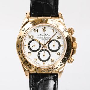 ロレックス デイトナ 腕時計 16518 S番 ホワイトナンバー メンズ 中古A品｜rodeo-shop
