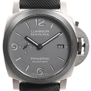 パネライ ルミノール マリーナ 44mm 腕時計 PAM01662 W番 グレー メンズ 中古A品｜rodeo-shop