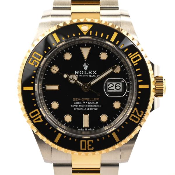 ロレックス シードゥエラー 腕時計 126603 ランダム品番 ブラック メンズ 中古A品