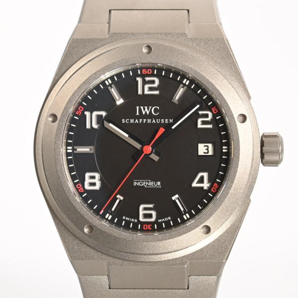 アイダブリュシー インヂュニアAMG 腕時計 IW322702  ブラック メンズ 中古A品