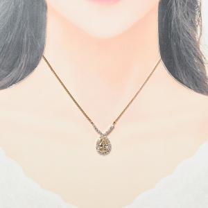 イエローダイヤ ネックレス イエローダイヤ4....の詳細画像5