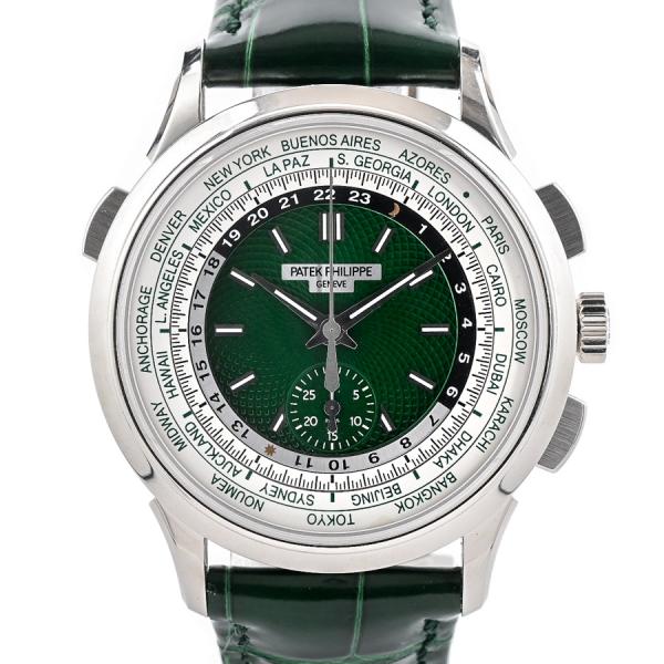 パテックフィリップ コンプリケーション ワールドタイム クロノグラフ 腕時計 5930P-001  ...