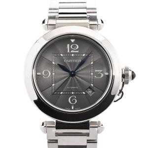 カルティエ パシャ ドゥ カルティエ 41mm 腕時計 WSPA0026 グレー メンズ 中古A品