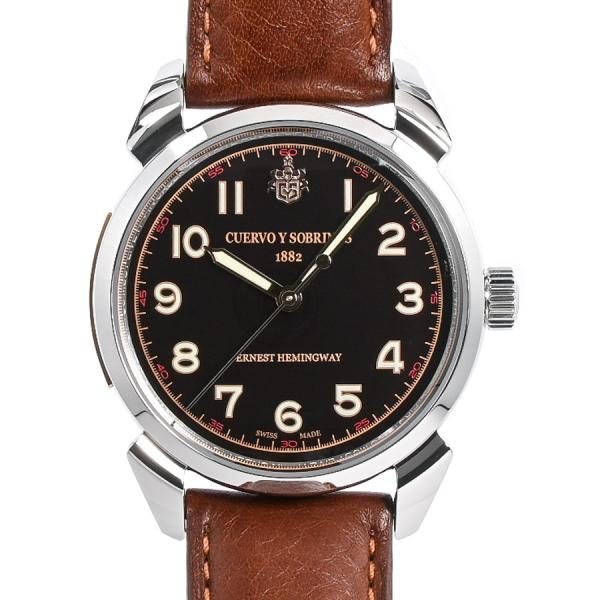 クエルボイソブリノス ヒストリアドール ヘミングウェイ 腕時計 3189-1HB  ブラウン メンズ...