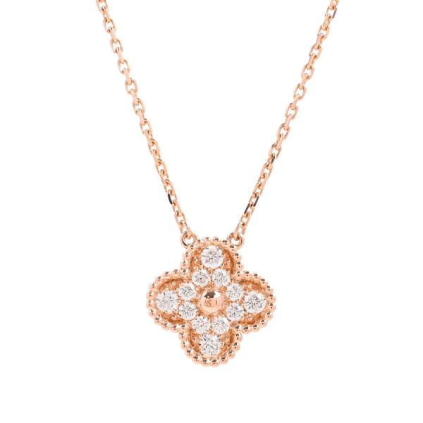 ヴァンクリーフアーペル ヴィンテージアルハンブラ ネックレス  VCARP2R300 レディース 中...