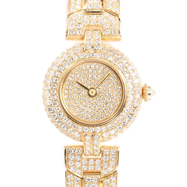 カルティエ コリゼ マリア 腕時計 WB1027BL  ゼンメンダイヤ レディース 中古A品