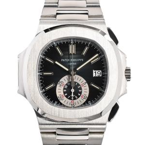 パテックフィリップ ノーチラス クロノグラフ 腕時計 5980/1A-001 ブルー メンズ 中古A品