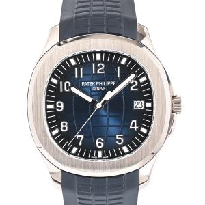 パテックフィリップ アクアノート 腕時計 5168G-001 ブルー メンズ 中古A品