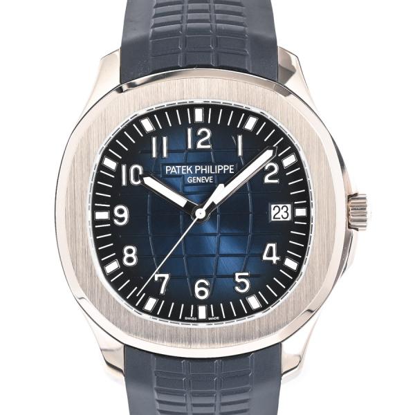 パテックフィリップ アクアノート 腕時計 5168G-001  ブルー メンズ 中古A品