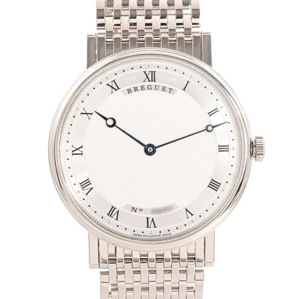 ブレゲ クラシック エクストラフラット 腕時計 5157BB/11/9V6  シルバー メンズ 中古...