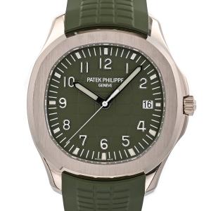 パテックフィリップ アクアノート 腕時計 5168G-010 グリーン メンズ 中古A品