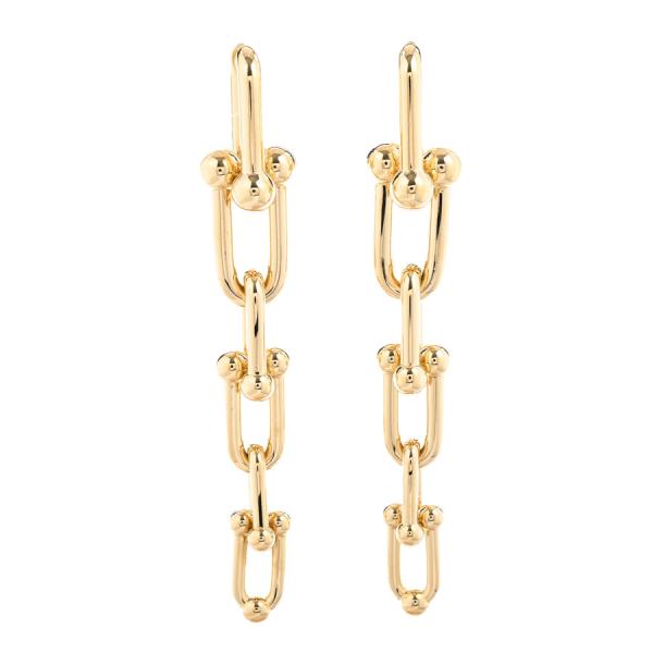 ティファニー ハードウェア グラジュエイテッドリンク ピアス  チャーム:最大約幅12xH80mm ...