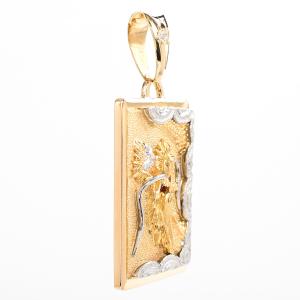 昇り龍 ダイヤ0.305ct ルビー チャーム...の詳細画像1