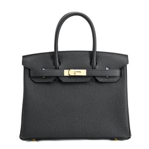 エルメス バーキン30 ハンドバッグ ブラック レディース K 2025年 新品