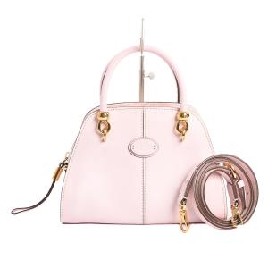 トッズ セラ2WAYミニバッグ ハンドバッグ ライトピンク レディース 中古A品