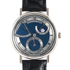 ブレゲ クラシック 7137 腕時計 7137BB/Y5/9VU ブルー メンズ 中古A品