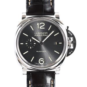 パネライ ルミノール ドゥエ 42mm 腕時計 PAM00904 U番 グレー メンズ 中古A品