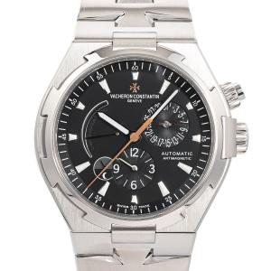 ヴァシュロンコンスタンタン オーバーシーズ デュアルタイム 腕時計 4750/B01A-9800 ブラック メンズ 中古A品