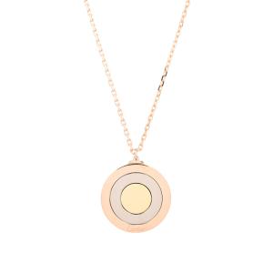 カルティエ ラウンドトリニティ ネックレス レディース 中古A品