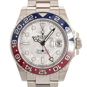 ロレックス GMTマスター2 腕時計 126719BLRO ランダム品番 メテオライト メンズ 中古A品
