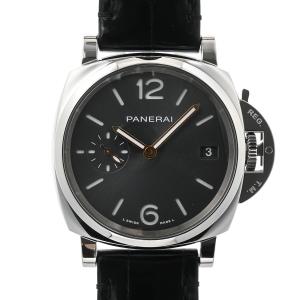 パネライ ルミノールドゥエ 38mm 腕時計 PAM01247 X番 グレー レディース 中古A品