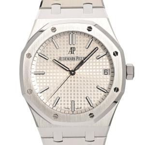 オーデマピゲ ロイヤルオーク 腕時計 15500ST.OO.1220ST.04 シルバー メンズ 中古A品
