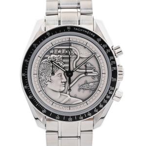 オメガ スピードマスター アポロ17号40周年記念 腕時計 311.30.42.30.99.002 シルバー メンズ 中古A品