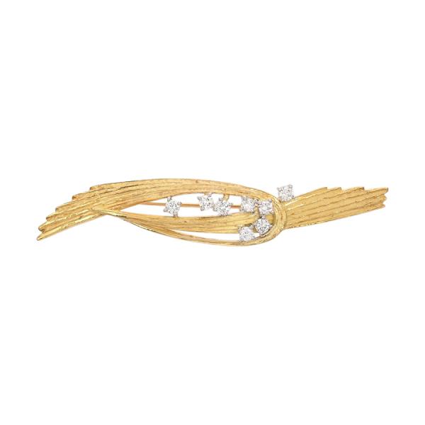 くにを  ダイヤ0.59ct 約W69xH14mm 10.5g レディース 中古A品