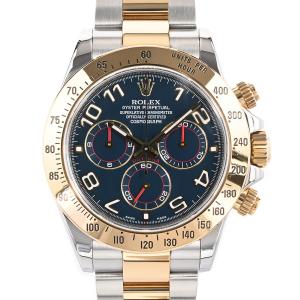 ロレックス デイトナ 腕時計 116523 V番 ブルーナンバー メンズ 中古A品