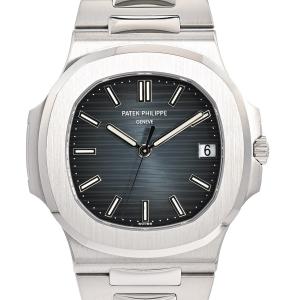 パテックフィリップ ノーチラス 腕時計 5711/1A-010 ブラック メンズ 中古A品