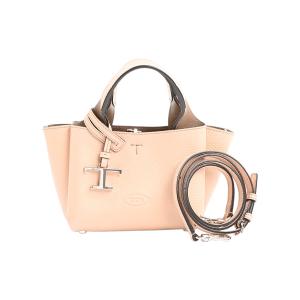 トッズ Tタイムレスマイクロ2WAYハンドバッグ ハンドバッグ XBWAPAFL000QRI ベージュ レディース 中古A品
