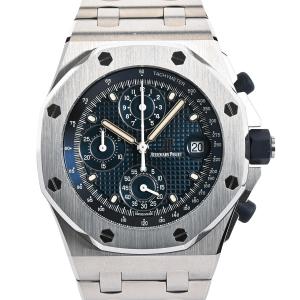 オーデマピゲ ロイヤルオーク オフショア クロノグラフ 腕時計 26238ST.OO.2000ST.01 ブルー メンズ 未使用品