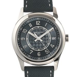 パテックフィリップ カラトラバ 腕時計 6007A-001 ブルー メンズ 中古SA品