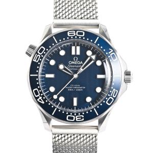オメガ シーマスター ダイバー300M 腕時計 210.30.42.20.03.002 ブルー メンズ 中古SA品