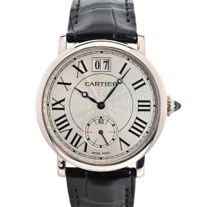 カルティエ ロトンド ドゥ カルティエMM 腕時計 W1552851 シルバー メンズ 中古A品