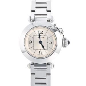 カルティエ ミスパシャ 腕時計 W3140007 シルバー レディース 中古A品