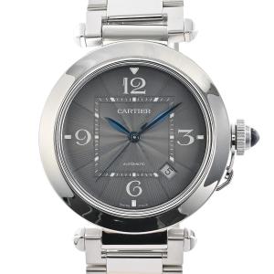 カルティエ パシャ ドゥ カルティエ 41mm 腕時計 WSPA0026 グレー メンズ 中古A品